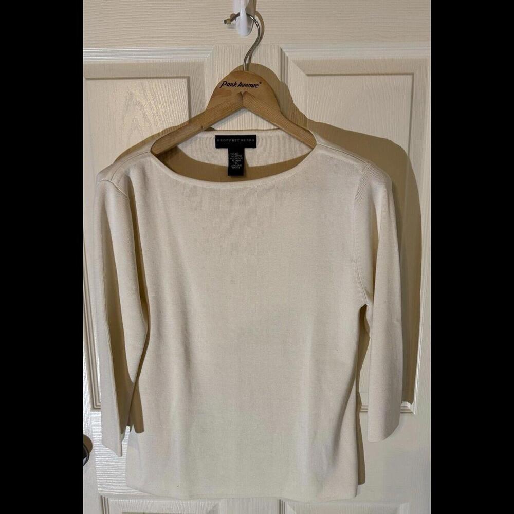 Geoffrey Beene Sport Women’s XL 3/4 Length Sleeve Silk Blend Sweater A- 26
